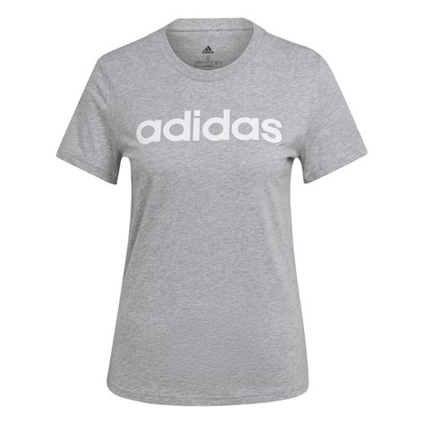 adidas tshirt damen grau schwarz|graue T.